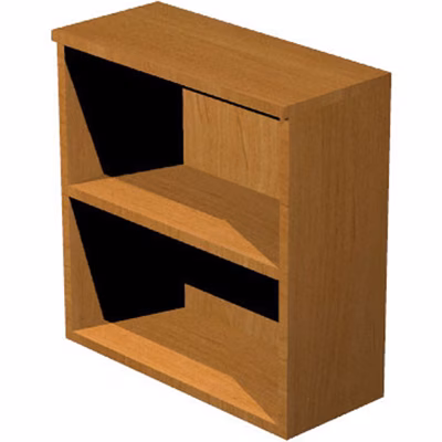 Immagine di Libreria a giorno EASYSPACE cm 80x35x72 noce