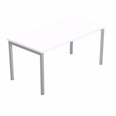 Immagine di Scrivania gamba ponte EASYSPACE cm 180x80 bianco
