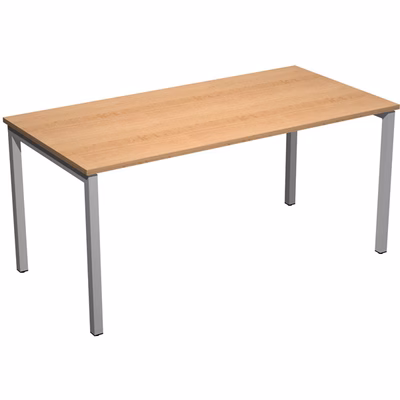 Immagine di Scrivania gamba ponte EASYSPACE cm 180x80 faggio