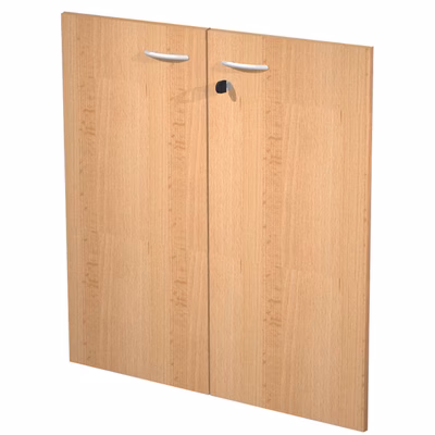 Immagine di Coppia ante librerie c/serratura EASYSPACE cm 80x67 faggio