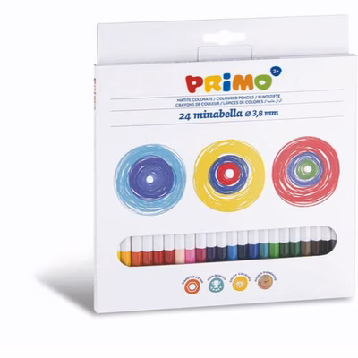 Immagine di Conf24 pastelli minabella 3 8mm