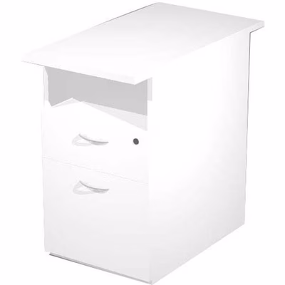 Immagine di Cassettiera alta 1 cassetto/1 file EASYSPACE bianca