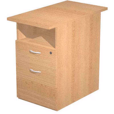 Immagine di Cassettiera alta 1 cassetto/1 file EASYSPACE faggia