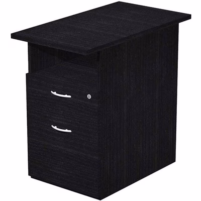 Immagine di Cassettiera alta 1 cassetto/1 file EASYSPACE nero venato