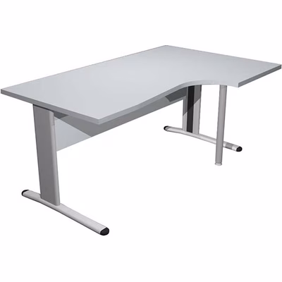 Immagine di Workstation destra EASYSPACE cm 160x60/80/100x72 grigio