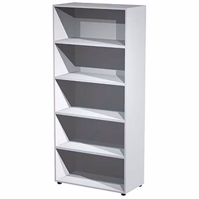 Immagine di Libreria a giorno GUIT cm 90x44x200 grigio