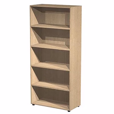 Immagine di Libreria a giorno GUIT cm 90x44x200 rovere