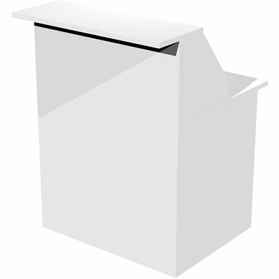 Immagine di Modulo reception WELCOME cm 80x76,1xH117 bianco