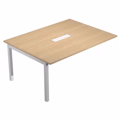 Immagine di Modulo aggiuntivo tavolo riunione WORK l160xp120 rovere chiaro