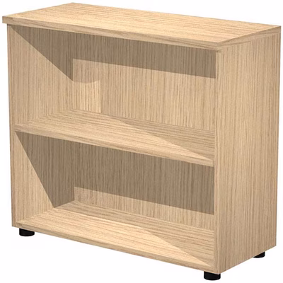 Immagine di Libreria bassa a giorno WORK cm 90x46x85 rovere chiaro