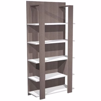 Immagine di Libreria 15110 cm 100x38,6x198 finitura rovere chiaro