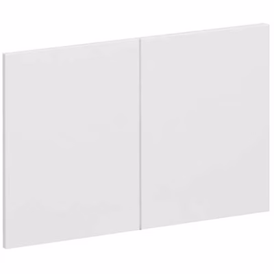 Immagine di Coppia ante battenti per librerie 15110 e 15115 finitura bianca