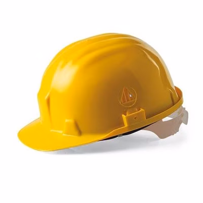 Immagine di Elmetto di protezione in polietilene giallo