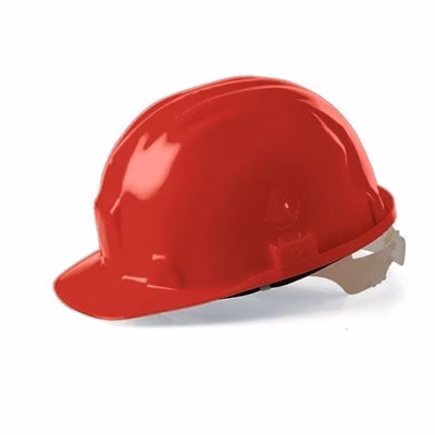 Immagine di Elmetto di protezione in polietilene rosso