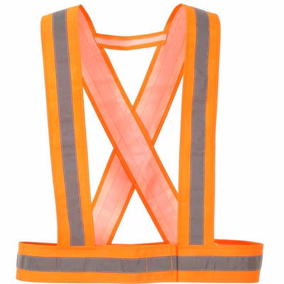 Immagine di Bretelle alta visibilità PORTWEST HV55 colore arancione
