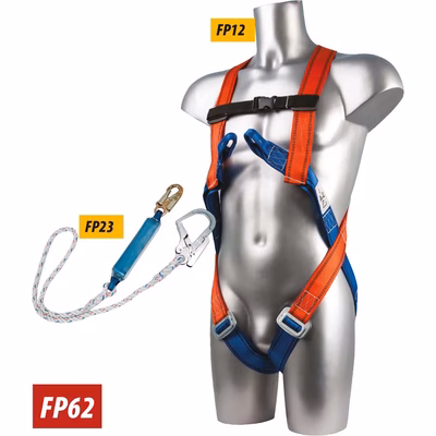 Immagine di Kit anticaduta PORTWEST FP62 colore rosso
