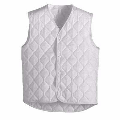 Immagine di Gilet trapuntato leggero bianco taglia S