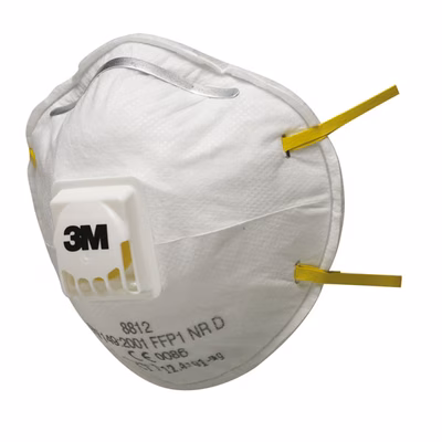 Immagine di Facciale filtrante 3M 8812 c/valvola - classe FFP1