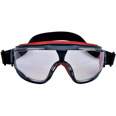 Immagine di Occhiali a mascherina 3M GEAR 500 rosso-trasp.