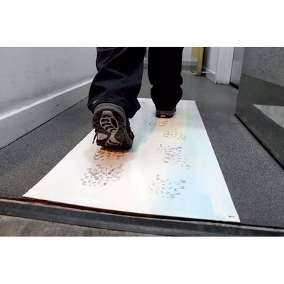 Immagine di Tappeto First Step 0,45mx1,17m bianco (x4 pz, X 30 fogli)