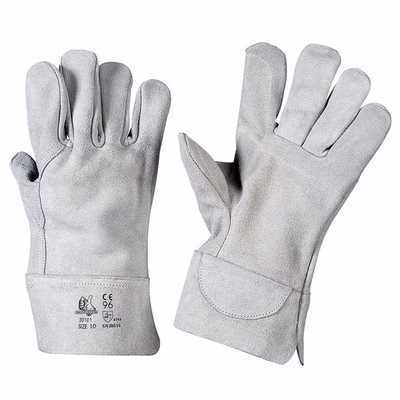 Immagine di Guanti Crosta Interno Rinforzato Manichetta 7Cm Ghiaccio taglia unica - paio