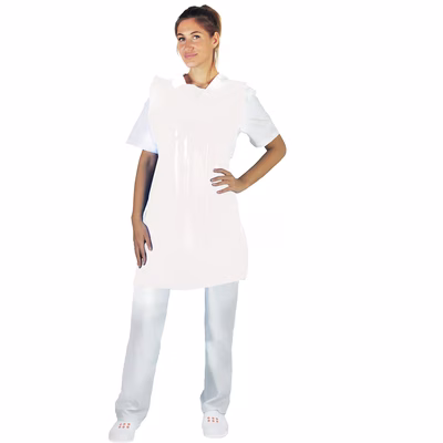 Immagine di Grembiule in LDPE BERICAH 30 micron colore bianco