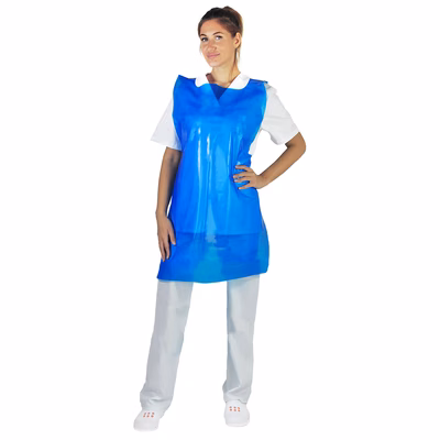 Immagine di Grembiule in LDPE BERICAH 30 micron colore blu