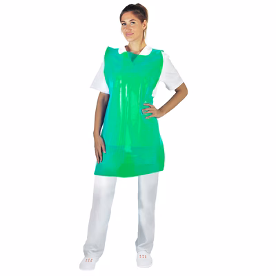 Immagine di Grembiule in LDPE BERICAH 30 micron colore verde