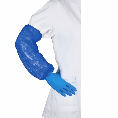 Immagine di Manicotti LDPE 18 micron colore blu