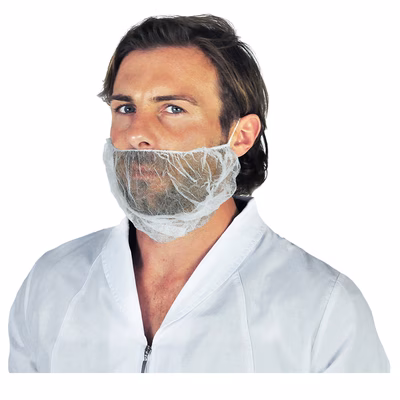 Immagine di Copribarba colore bianco