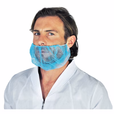 Immagine di Copribarba colore azzurro