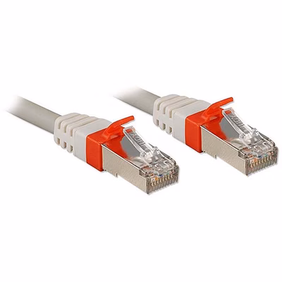 Immagine di Cavo di Rete Patch Cat.6(A) SSTP - S/FTP PIMF 10 GBit privo di alogeni, grigio, 2m