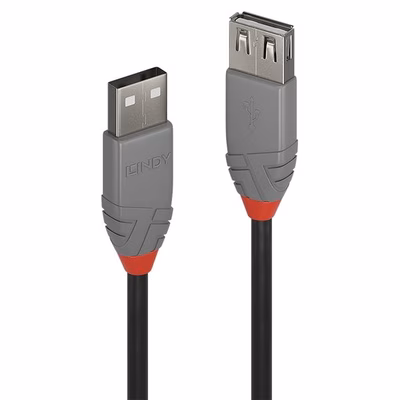 Immagine di Prolunga USB 2.0 Tipo A Anthra Line, 2m