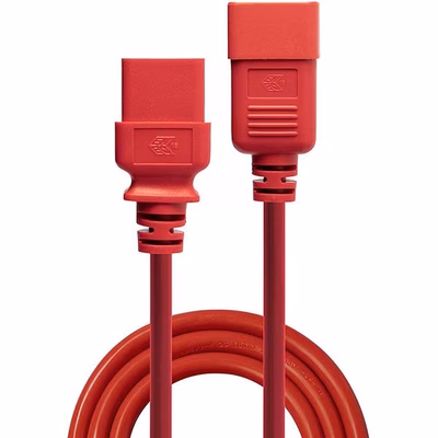 Immagine di Prolunga IEC Rossa, 3m