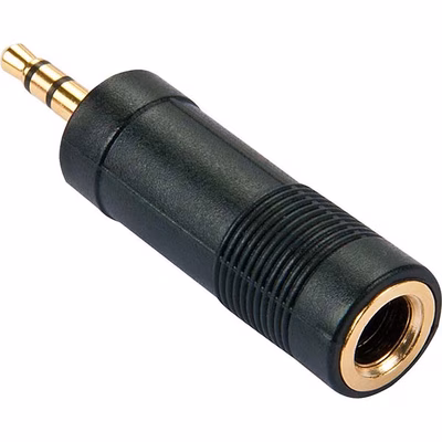 Immagine di Adattatore Audio 3.5mm Maschio a 6.3mm Femmina