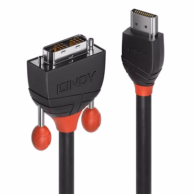 Immagine di Cavo HDMI a DVI-D Black Line, 2m