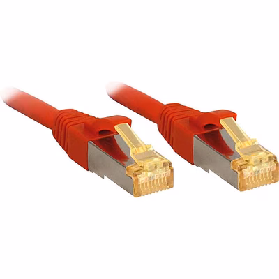 Immagine di Cavo RJ45 S/FTP LSOH rosso, 0.5m