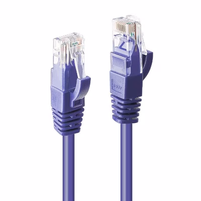 Immagine di Cavo di Rete Cat.6 U/UTP Viola, 3m