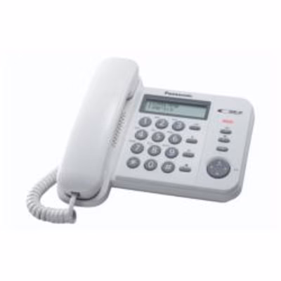 Immagine di Telefono con filo PANASONIC KX-TS560EX1W