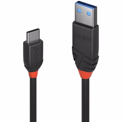 Immagine di Cavo USB 3.1 Tipo C a A Black Line, 0.15m