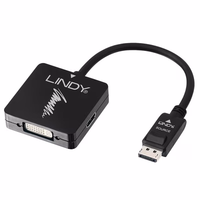 Immagine di Converter DisplayPort 1.2 a HDMI, DVI & VGA Attivo