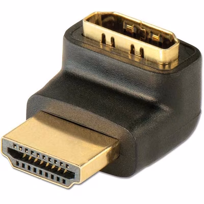 Immagine di Adattatore HDMI M/F a 90 gradi" SÙ"