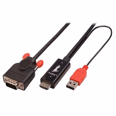 Immagine di Cavo HDMI a VGA, 1m