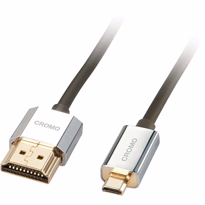 Immagine di Cavo Slim HDMI High Speed A/D CROMO®, 1m