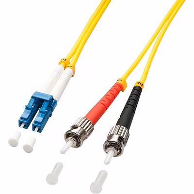 Immagine di Cavo Fibra Ottica OS2 LC/ST - 9/125, 3m