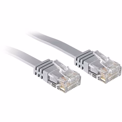 Immagine di Cavo di Rete Flat U/UTP Cat6 Grigio 0,3m