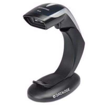 Immagine di Lettore codici a barre DATALOGIC HERON HD3430 2D, CAVO USB E STAND INCLUSI HD3430-BKK1B