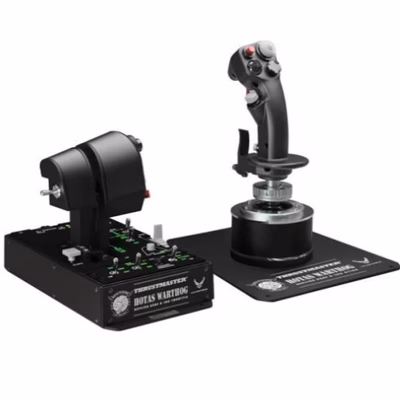 Immagine di Joystick + timone nero THRUSTMASTER HOTAS WARTHOG 2960720