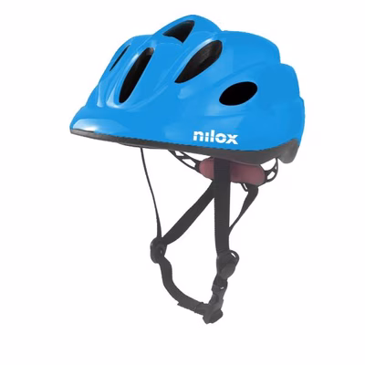 Immagine di Caschetto bambino blue led light nilox nxhelmetkidblue