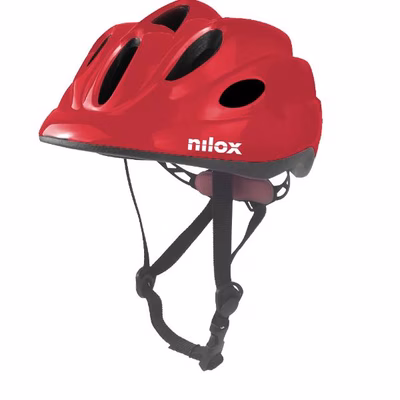 Immagine di Caschetto bambino red led light nilox nxhelmetkidred
